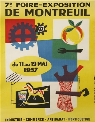 Lot 60 - French Exhibition poster