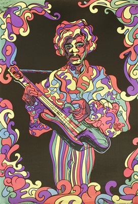 Lot 186 - A Jimi Hendrix poster, 1969