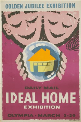 Lot 64 - 'Daily Mail Ideal Home Exhibition' Poster