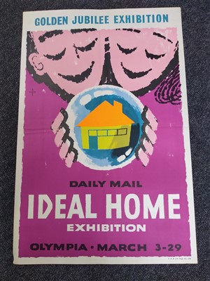 Lot 64 - 'Daily Mail Ideal Home Exhibition' Poster