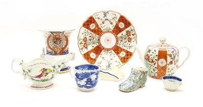 Lot 106a - An assortment of 18th and early 19th Century pottery and porcelain