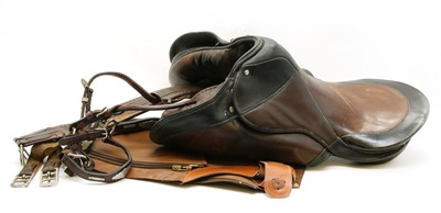 Lot 272A - A leather saddle