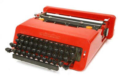 Lot 285 - An Olivetti Valentine typewriter