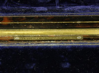 Lot 134 - A late 19th century brass inlaid coromandel
