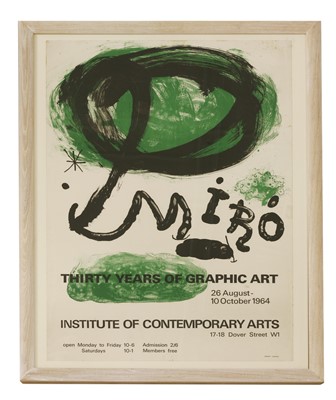 Lot 324 - 'Miro: Thirty Years of Graphic Art'