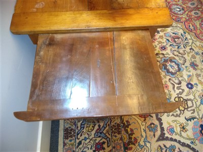 Lot 183 - A French kitchen table