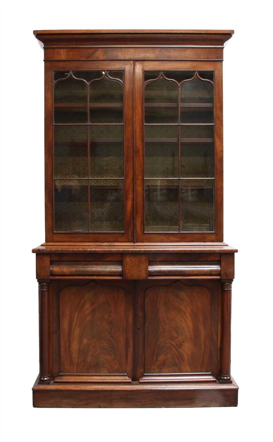 Lot 139 - A Victorian mahogany bookcase