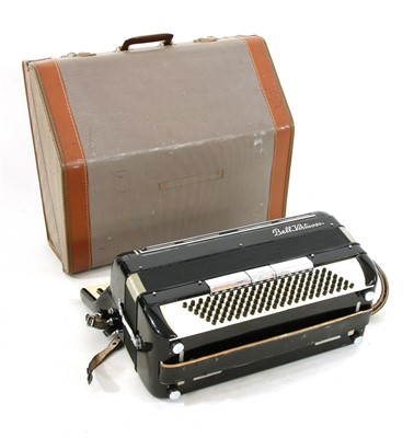 Lot 158 - A Bell virtuoso cased accordion
