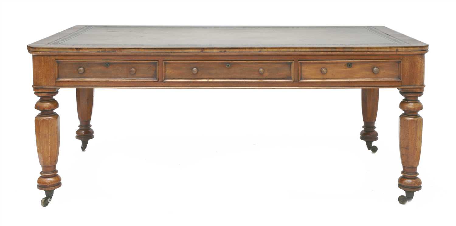 Lot 149 - A Victorian library table