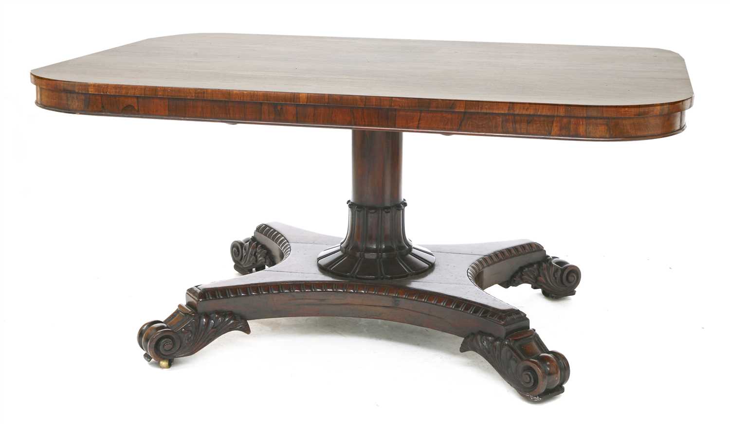 Lot 125 - A Regency rosewood centre table