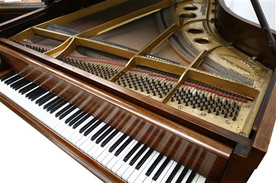 Lot 24 - A Steinway mahogany 'Model O Boudoir' grand piano