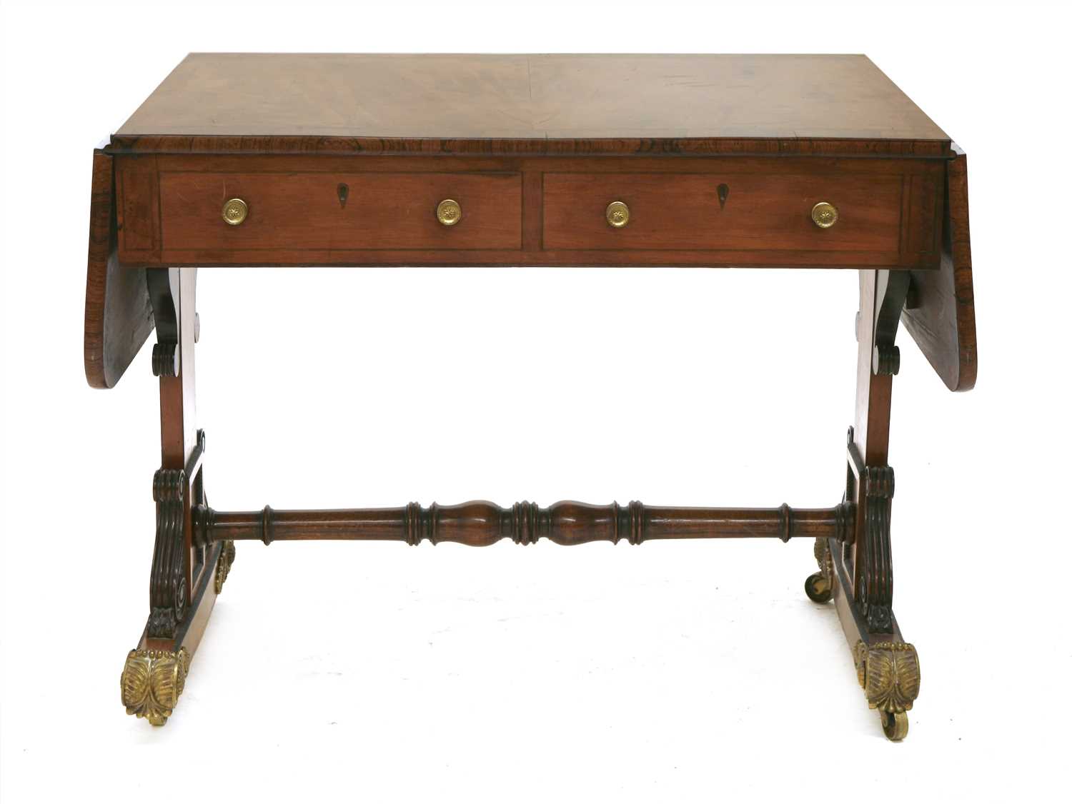 Lot 17 - A Regency mahogany sofa table