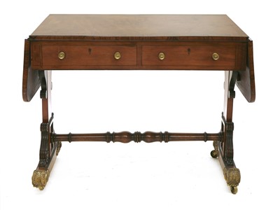 Lot 17 - A Regency mahogany sofa table