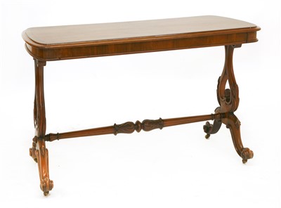 Lot 22 - A Victorian stretcher table