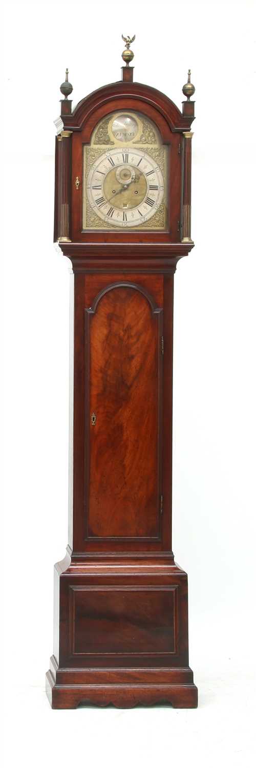Lot 158 - A George III mahogany eight-day longcase clock