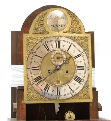 Lot 158 - A George III mahogany eight-day longcase clock