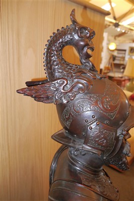 Lot 679 - A well carved Continental walnut figure