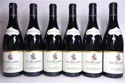 Lot 165 - M. Chapoutier, Les Bécasses, Côte-Rôtie, 2011, six bottles (boxed)