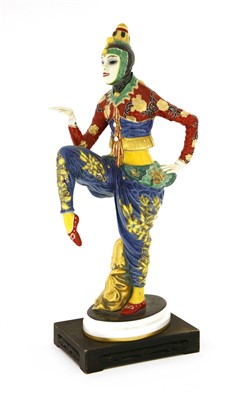 Lot 217 - A Rosenthal figure of a Korean dancer