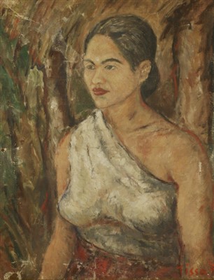Lot 780 - Tissa Ranasinghe (Sri Lankan, b.1925)