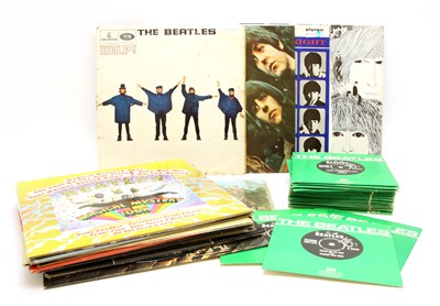 Lot 180 - A collection of The Beatles LPs