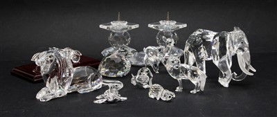 Lot 66 - A collection of Swarovski crystal