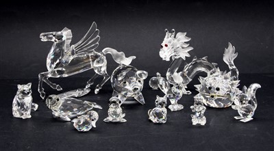 Lot 62 - A collection of Swarovski crystal