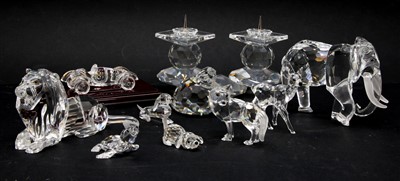Lot 65 - A collection of Swarovski crystal