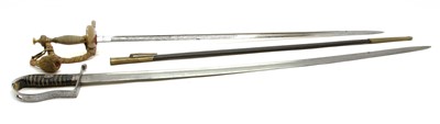 Lot 242 - Two swords, including a 1769 style light cavalry sabre