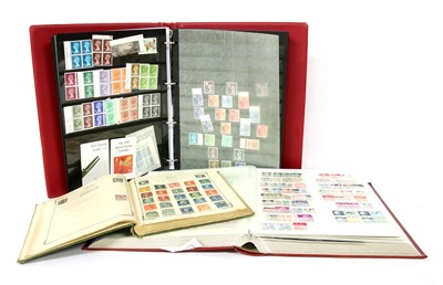 Lot 78 - Seven albums/stock books of world stamps