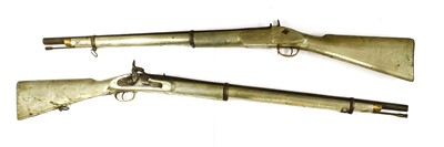 Lot 558 - Two percussion muskets