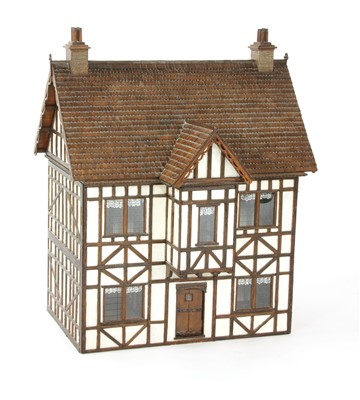 Lot 103 - A scratch built dolls house