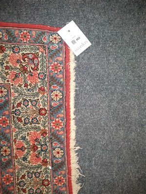 Lot 460 - An hand knotted Persian rug