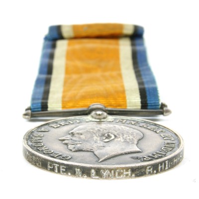Lot 66 - A group of British WW1 medals