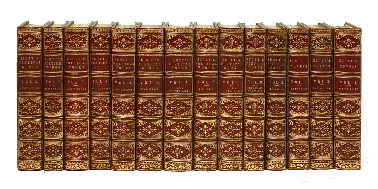 Lot 96 - Scott, Walter: The Works in 52 Volumes.