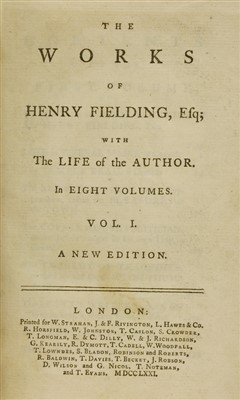 Lot 92 - Fielding, Henry: The Works