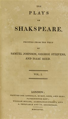 Lot 87 - Shakespeare: The Plays of Shakespeare