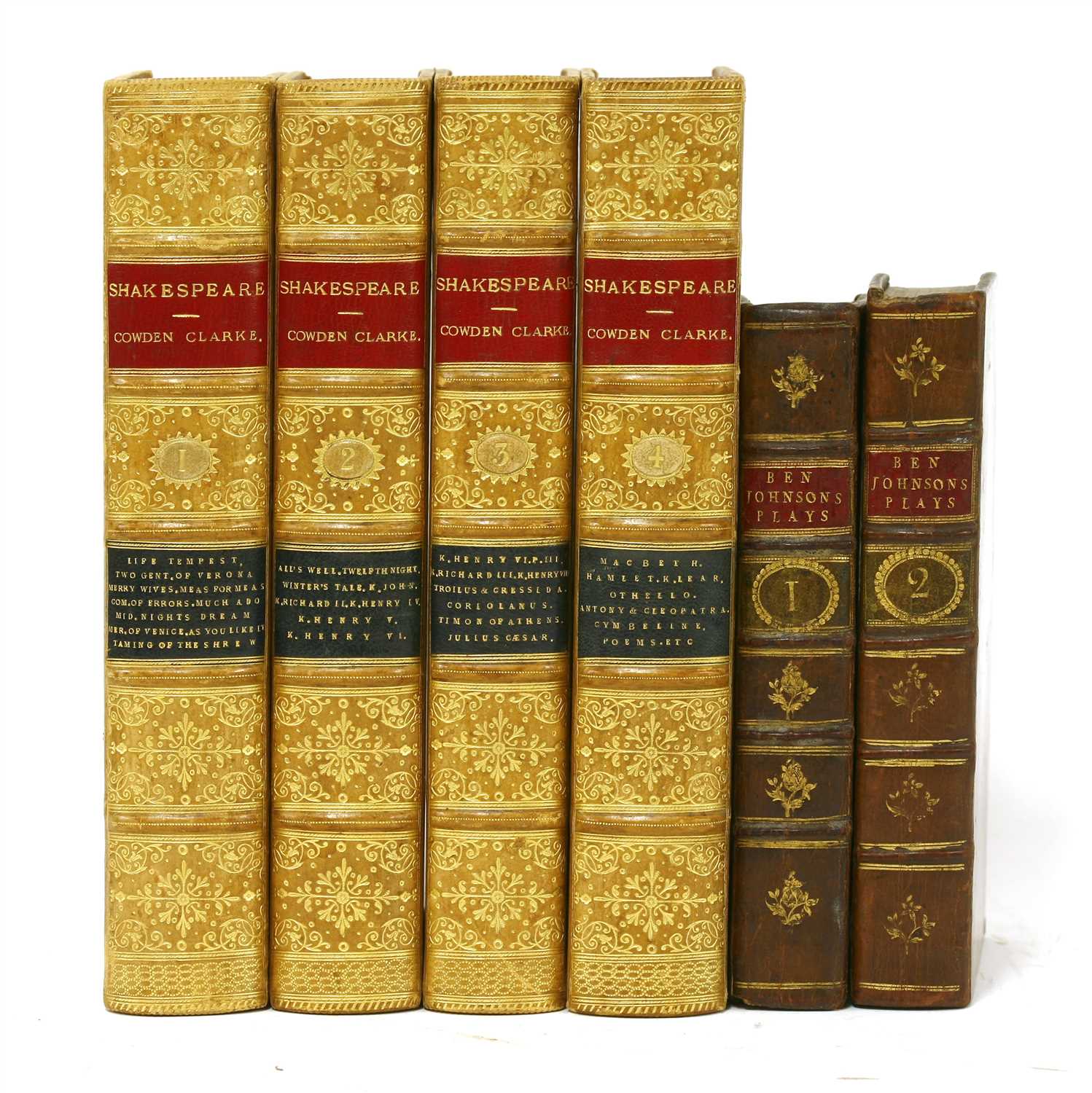 Lot 79 - 1- Ben Johnson's Plays in Two Vols.