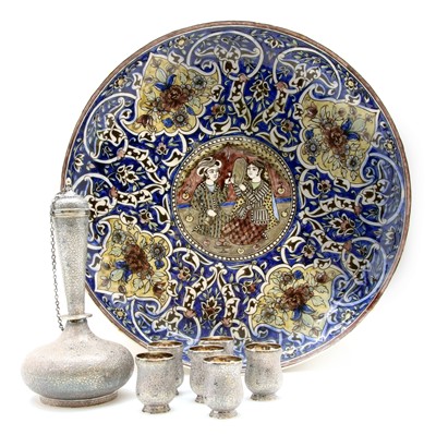 Lot 185 - A Persian charger