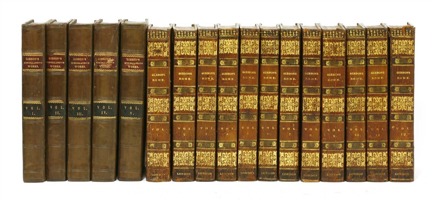Lot 68 - Gibbon, Edward: 1- The History of the decline and fall of the Roman Empire.