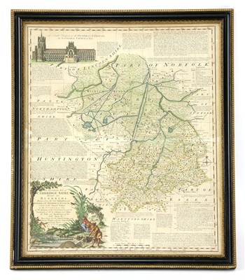 Lot 243 - A map of Cambridge