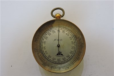 Lot 369 - Four pocket barometer/altimeters