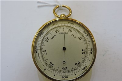 Lot 369 - Four pocket barometer/altimeters
