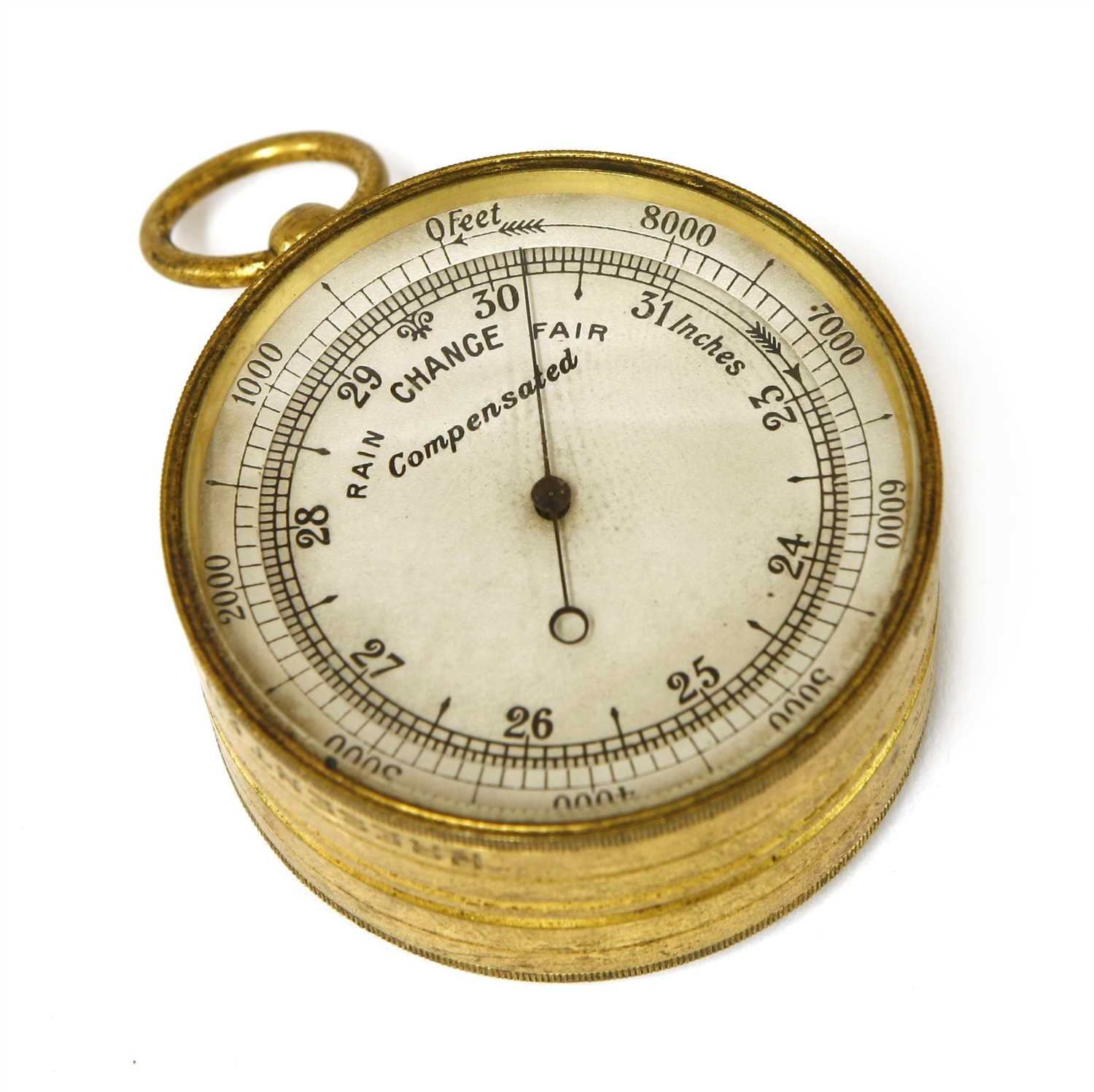 Lot 185 - A pocket barometer altimeter compendium