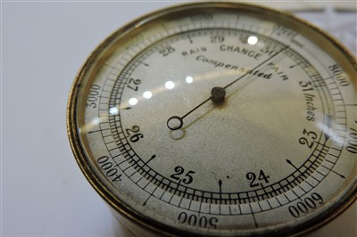 Lot 185 - A pocket barometer altimeter compendium