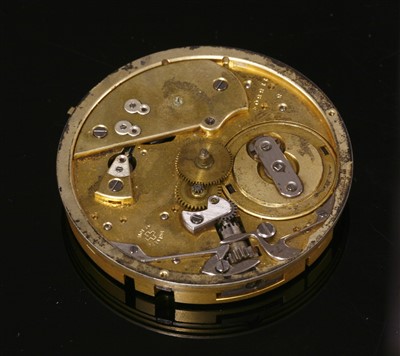 Lot 583 - A Patek Phillippe mechanical pocket watch movement