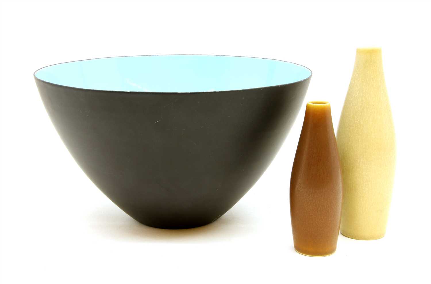 Lot 109 - A Danish Palshus studio pottery vase