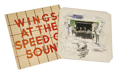 Lot 206 - A 1976 'Wings at the Speed of Sound' LP