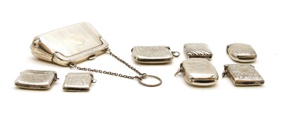Lot 98A - An early 20th century silver purse