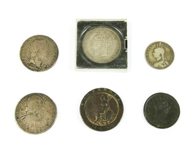 Lot 63 - A small collection of coins